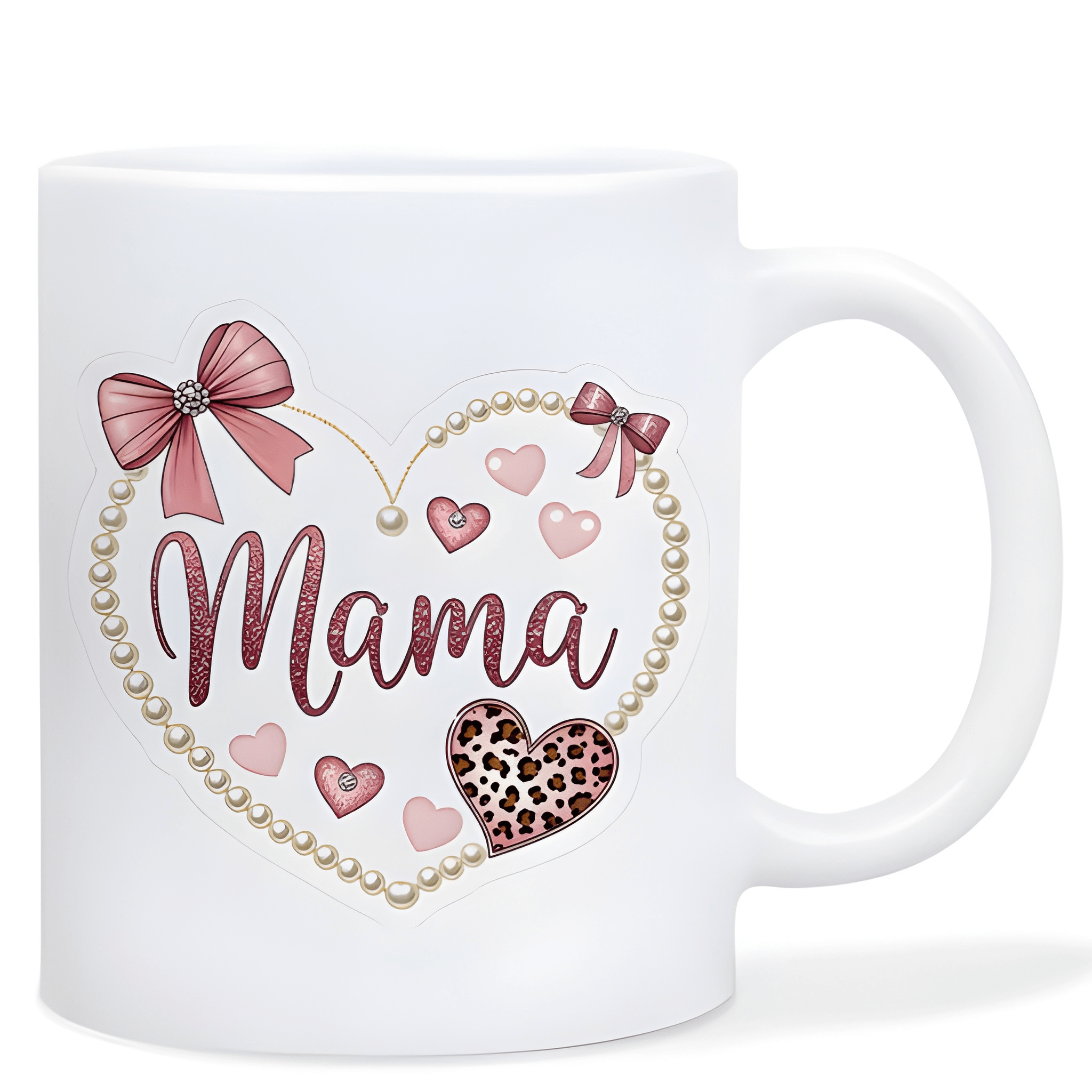 1 Piece 11Oz Ceramic Coffee Mug Mama Lettering Mothers Day Cup