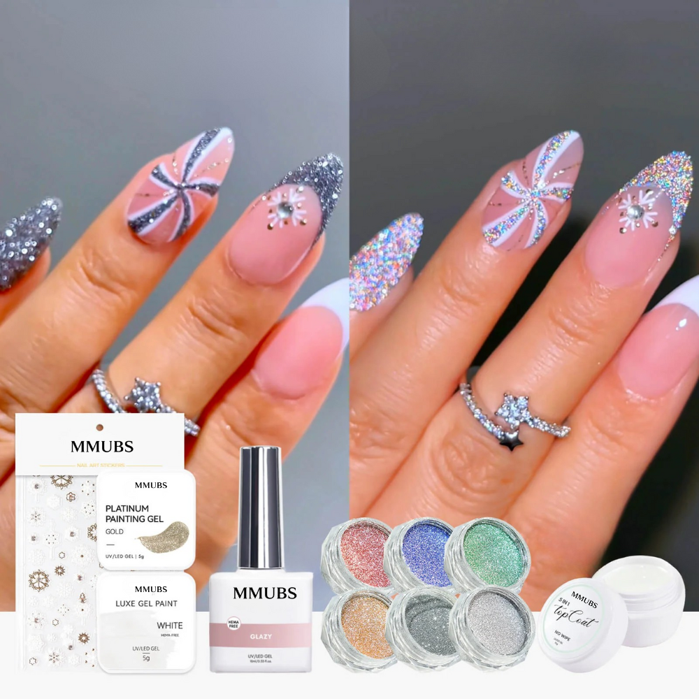 [Copy]IG Nail Trend Set-Aurora Bubble