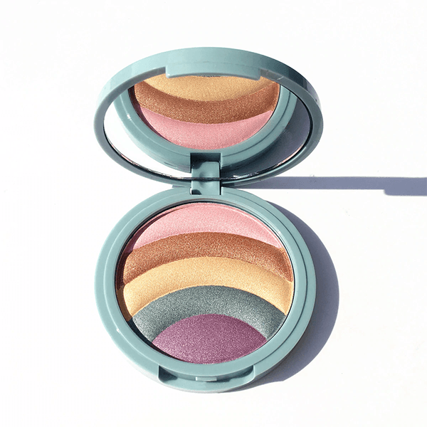 Rainbow Unicorn Highlighter For Face And Body - 5 Shades-My Makeup Brushset