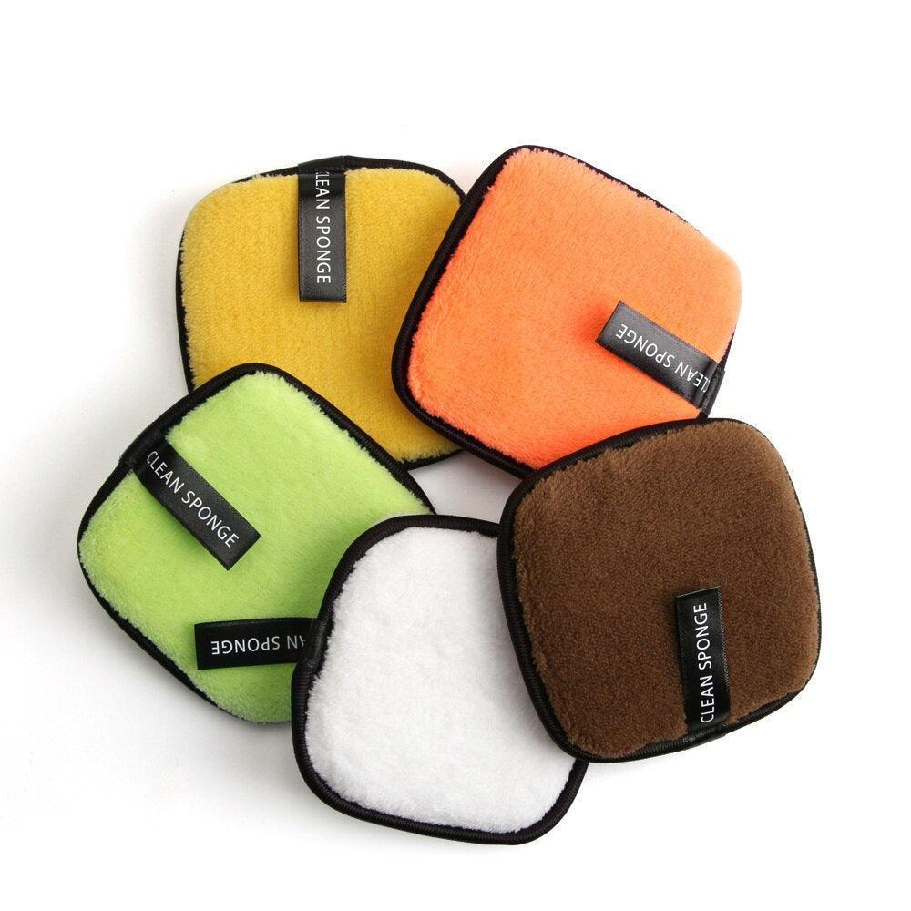 Reusable Makeup Removing Puffs - A Set of 5 pieces-My Makeup Brushset