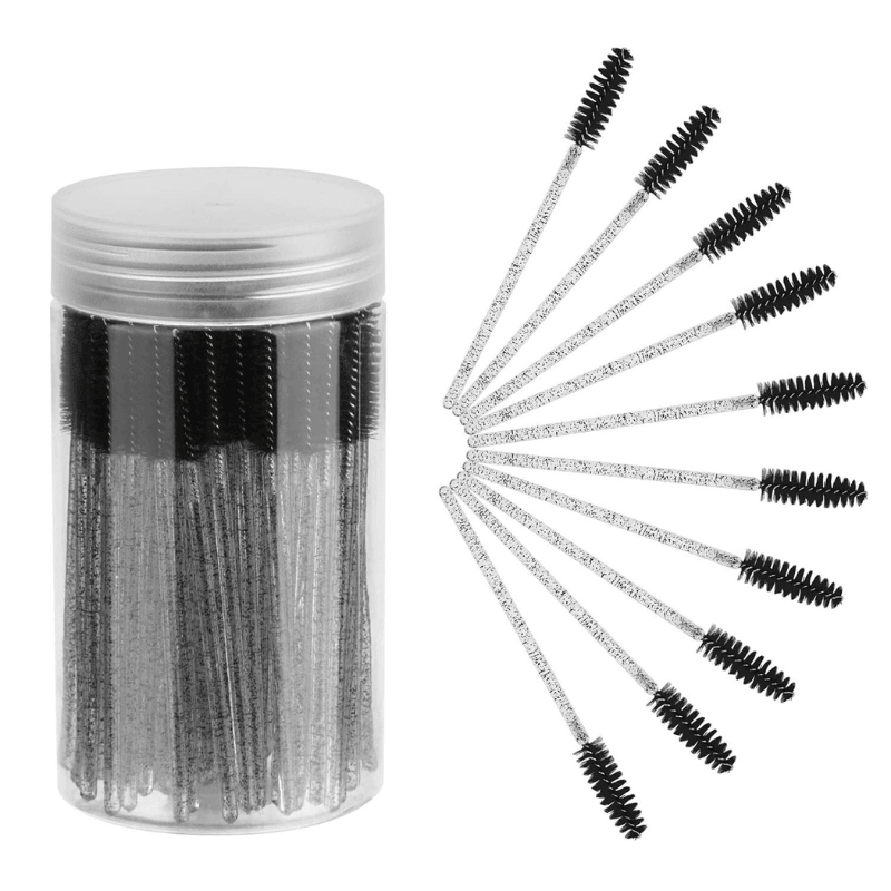 100PCS Disposable Mascara Wands - Lash And Brow Grooming-My Makeup Brushset