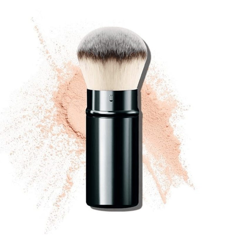 Retractable Kabuki Brush Travel Friendly Makeup Tool-My Makeup Brushset