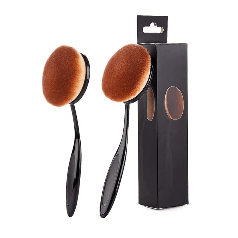 Oval Foundation Brush Flawless Application For Liquid And Powder-My Makeup Brushset