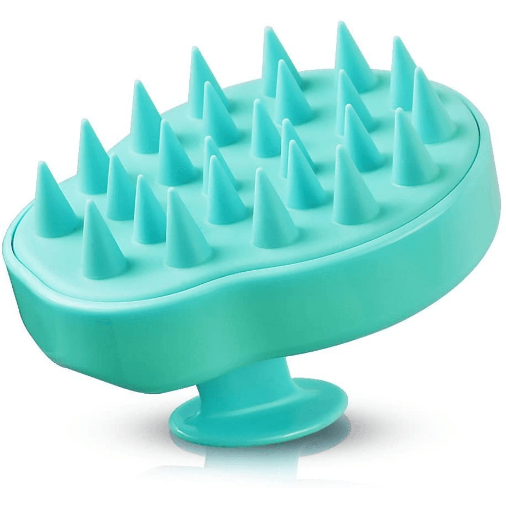 Silicone Scalp Massager Brush - Shampoo Brush 4 Pieces-My Makeup Brushset