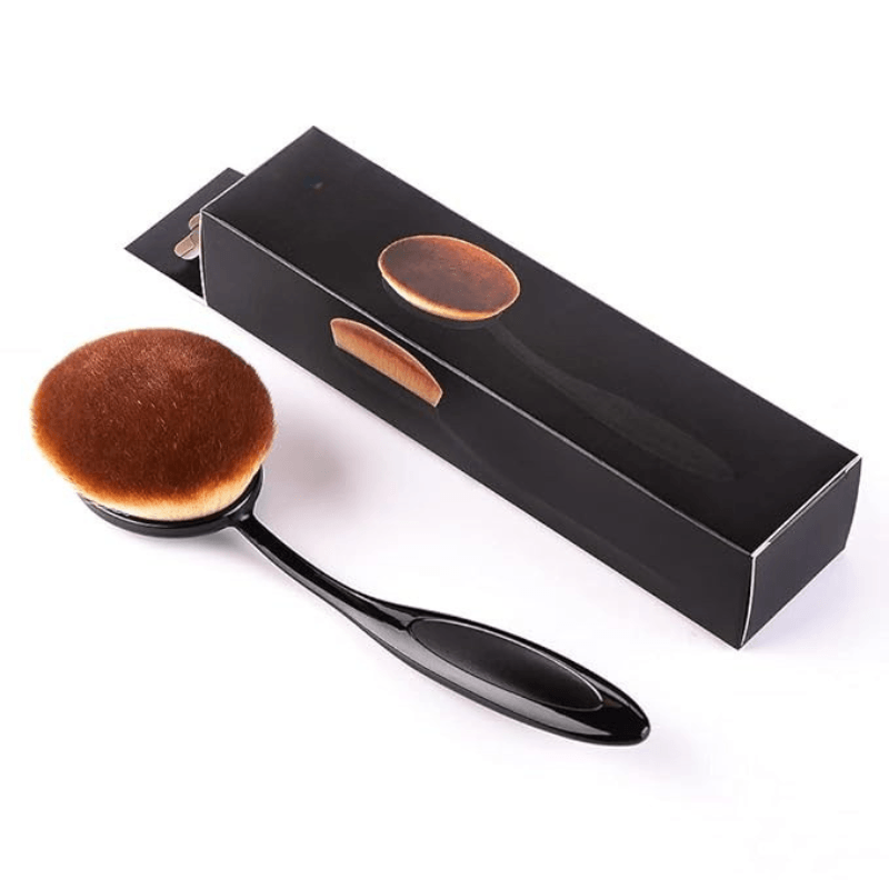 Oval Foundation Brush Flawless Application For Liquid And Powder-My Makeup Brushset