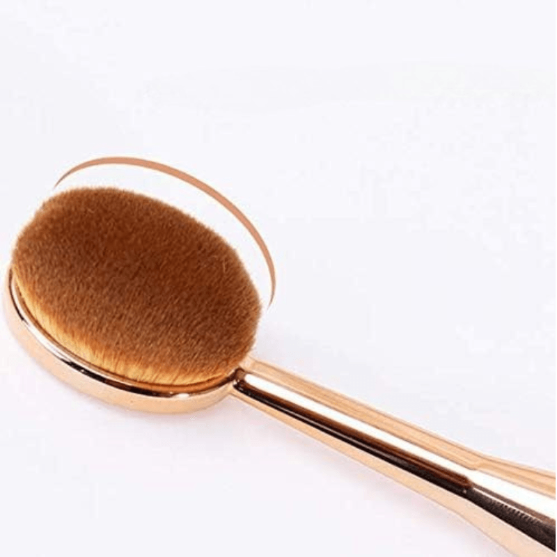 Oval Makeup Brush Set for Flawless Foundation and Blending-My Makeup Brushset