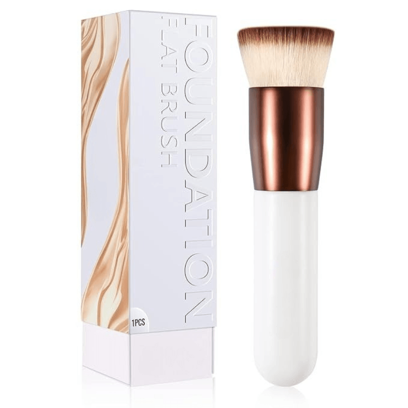 Flat Top Foundation Brush For Blending And Buffing Makeup-My Makeup Brushset