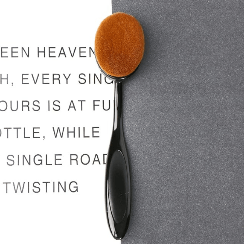 Oval Foundation Brush Flawless Application For Liquid And Powder-My Makeup Brushset