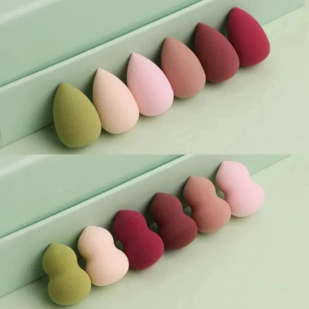 10/30 Pcs Mini Cosmetic Foundation Puff – Soft and Reusable-My Makeup Brushset