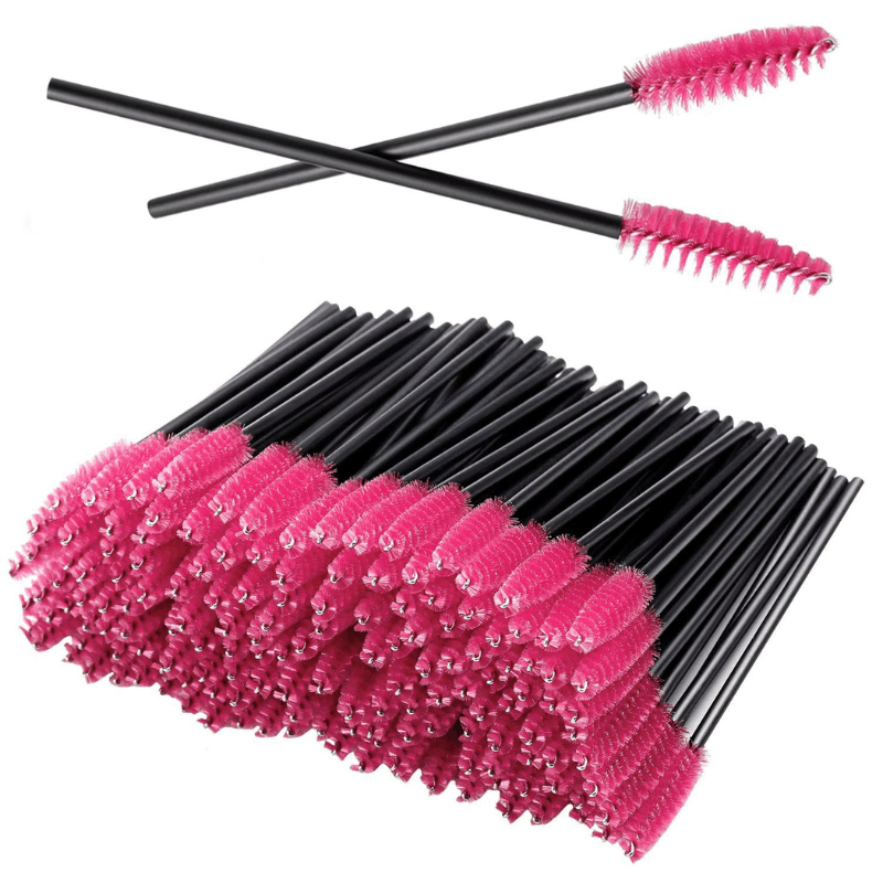 Disposable Mascara Wands  - Black Spoolie Brush Set-My Makeup Brushset