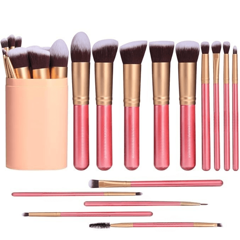 14 Piece Makeup Brush Set For Effortless Application-My Makeup Brushset