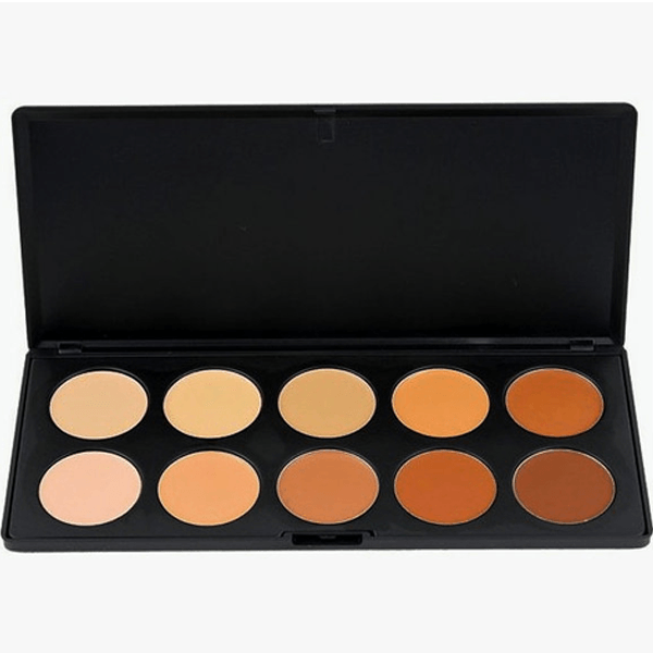 10 Color Concealer Palette – Flawless Coverage for Every Skin Tone-My Makeup Brushset