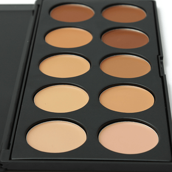 10 Color Concealer Palette – Flawless Coverage for Every Skin Tone-My Makeup Brushset