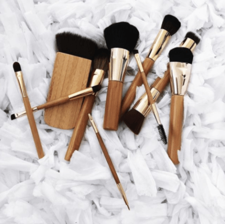 10 Piece Wood Brush Set – Professional Precision and Durability-My Makeup Brushset