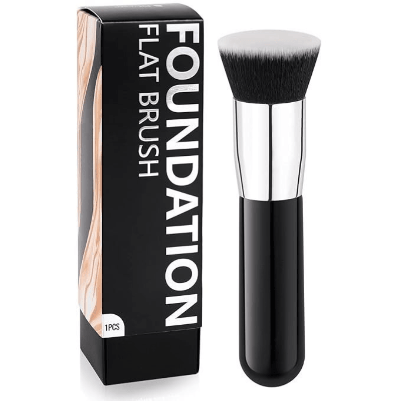 Flat Top Foundation Brush For Blending And Buffing Makeup-My Makeup Brushset