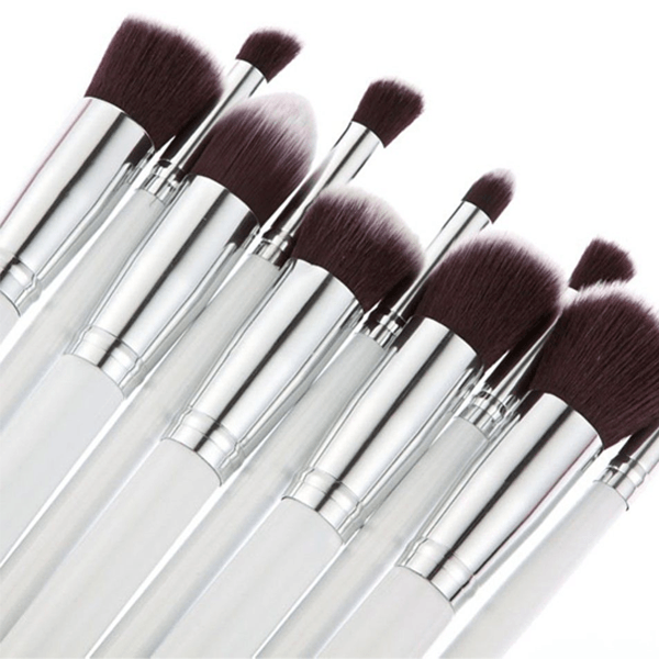 White Brush Set – Professional Blending and Precision-My Makeup Brushset