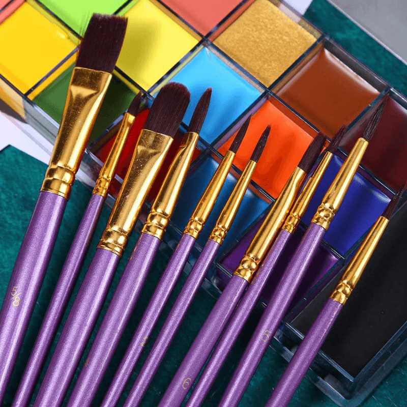 10 Pieces Makeup Brush – All In One Set-My Makeup Brushset