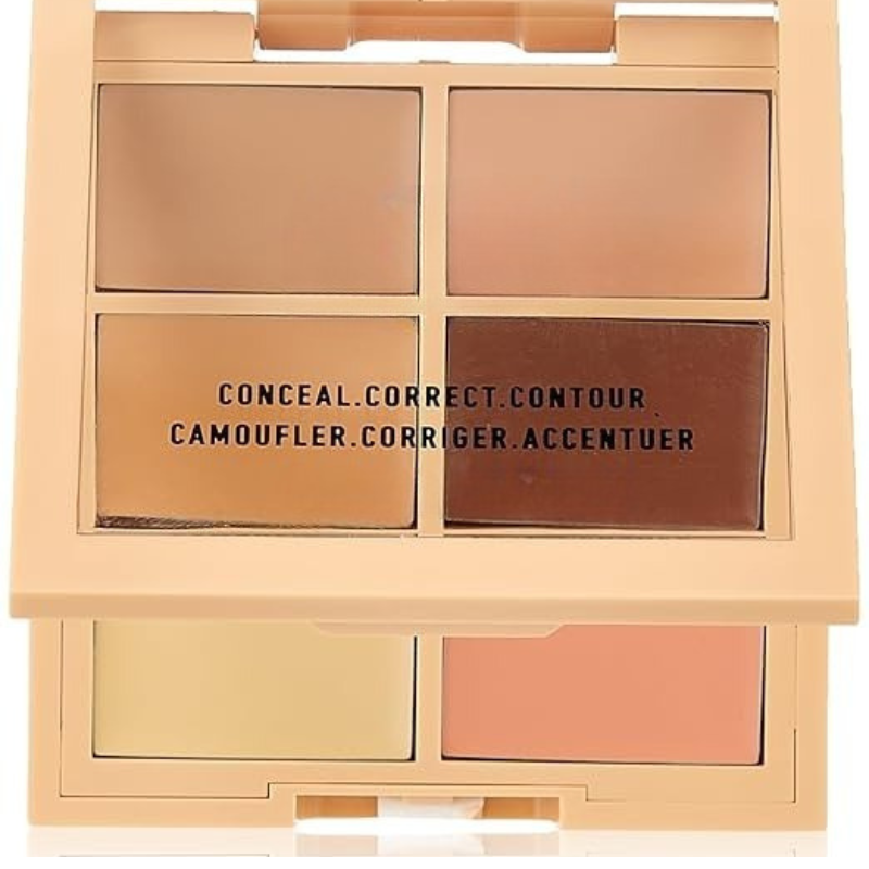 6 Shades Color Correcting Concealer Palette For A Flawless Complexion-My Makeup Brushset