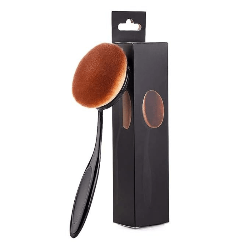 Oval Foundation Brush Flawless Application For Liquid And Powder-My Makeup Brushset