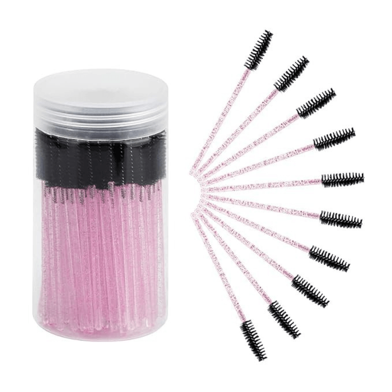 100PCS Disposable Mascara Wands - Lash And Brow Grooming-My Makeup Brushset