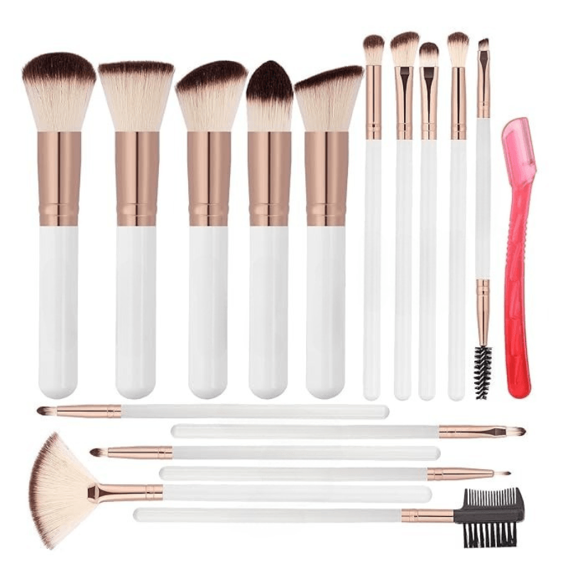 16Piece Makeup Brush Set - Complete Face Application-My Makeup Brushset
