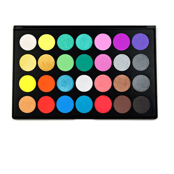 28 Color Shimmer Palette - Stunning your Eye Looks-My Makeup Brushset
