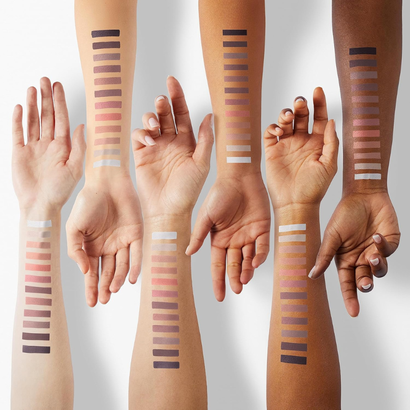 12 Color Shimmer Makeup Palette Pigmented And Blendable Shades-My Makeup Brushset