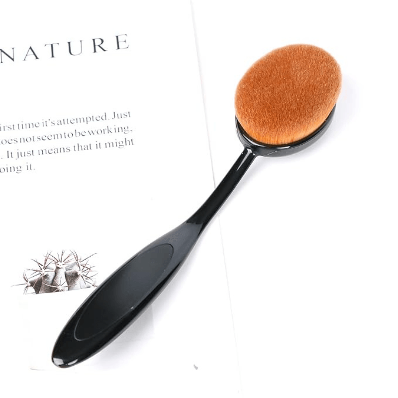 Oval Foundation Brush Flawless Application For Liquid And Powder-My Makeup Brushset