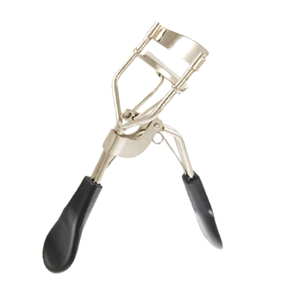 Metal Eyelash Curler With Black Handle - Curled Lashes-My Makeup Brushset
