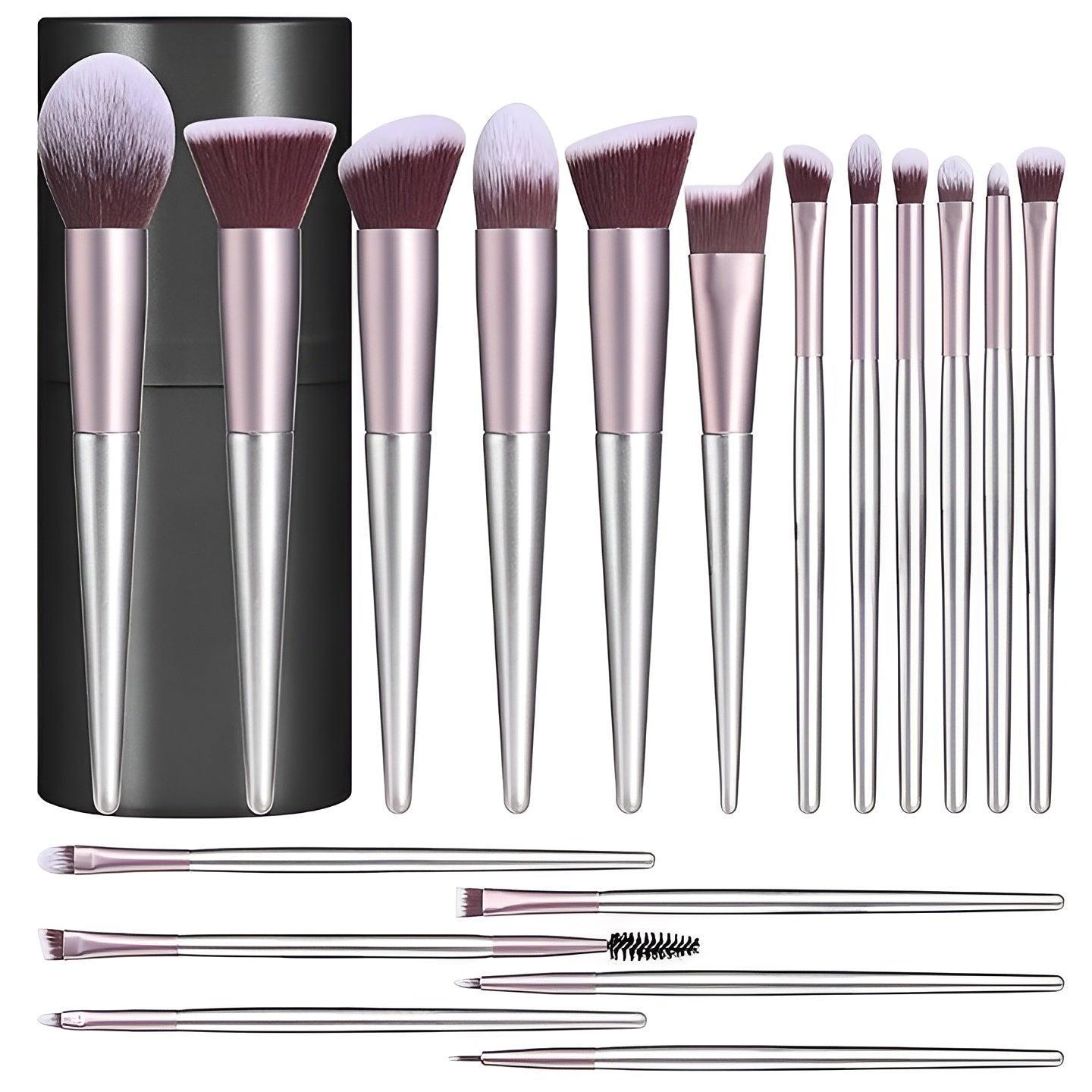 18 Piece Makeup Brush Set – A Complete Kit For Flawless Application-My Makeup Brushset