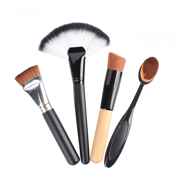 4 Piece Essential Face Set – Achieve Flawless Makeup-My Makeup Brushset