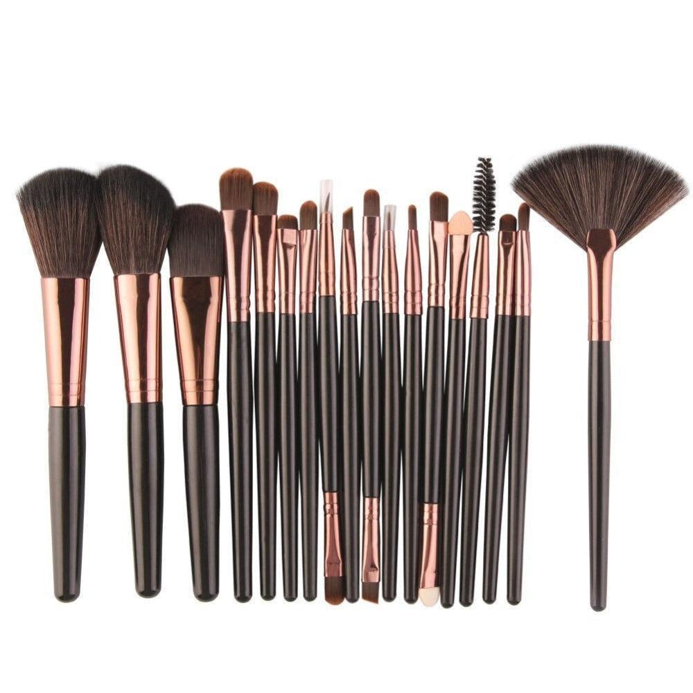 18Pcs Makeup Brush Set - Perfect for Face and Eye Makeup Set-My Makeup Brushset