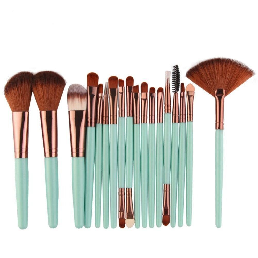 18Pcs Makeup Brush Set - Perfect for Face and Eye Makeup Set-My Makeup Brushset