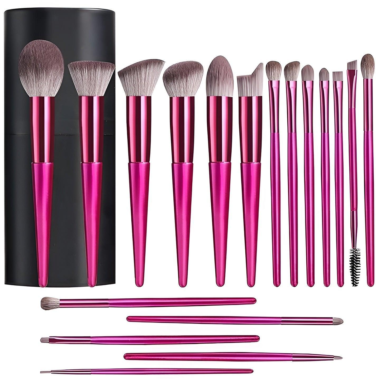 18 Piece Makeup Brush Set – A Complete Kit For Flawless Application-My Makeup Brushset