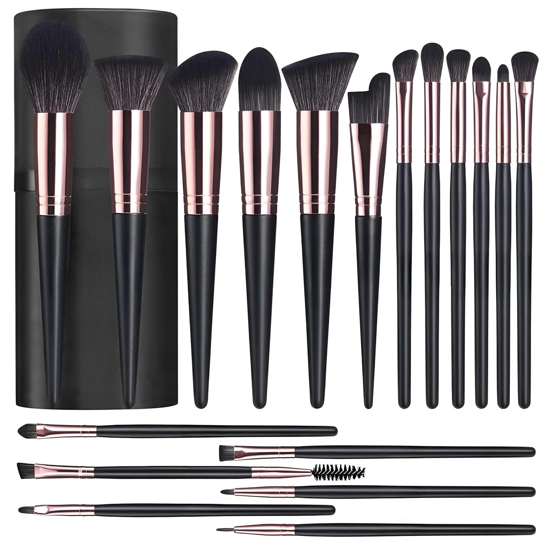 18 Piece Makeup Brush Set – A Complete Kit For Flawless Application-My Makeup Brushset