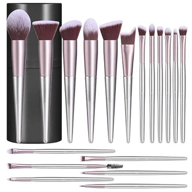18Pieces Makeup Brush Set - Contouring and highlighting brushes-My Makeup Brushset