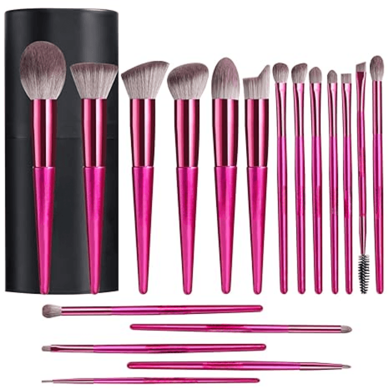 18Pieces Makeup Brush Set - Contouring and highlighting brushes-My Makeup Brushset