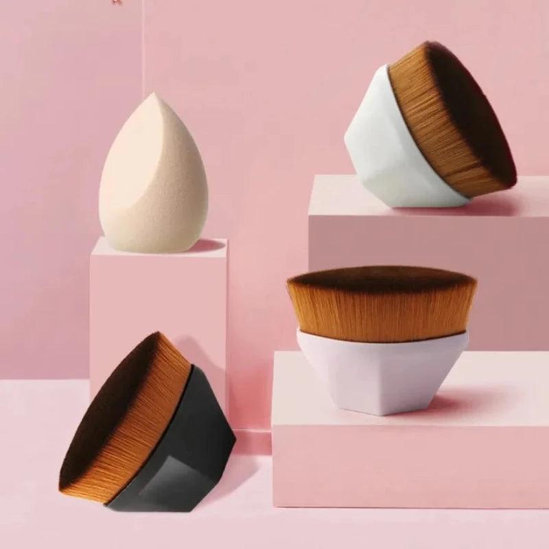 1Pc Foundation Brush And Makeup Sponge – Flawless Blending-My Makeup Brushset