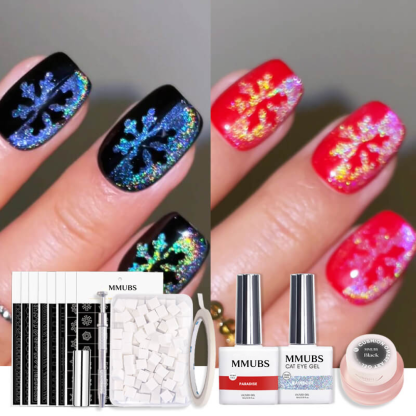 IG Nail Trend Set-Holo Snowflake