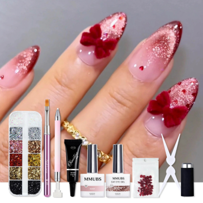 IG Nail Trend Set-Red Velvet