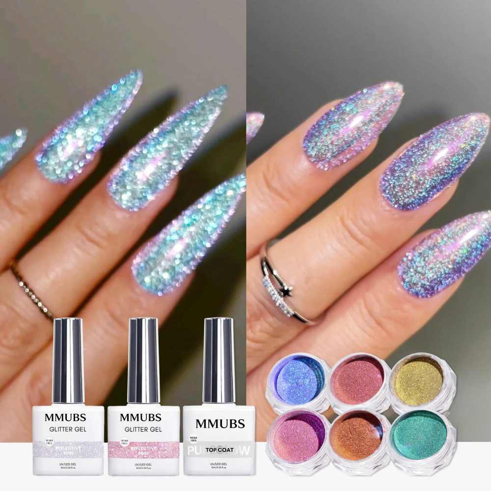 [Copy]Reflective Glitter MMUBS IG Nail Art Kit Set