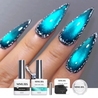 Dark Glam IG Nail Art Kit Set For Halloween Inspired Designs