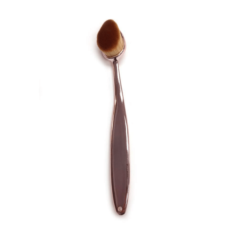 Mermaid Oval Contour Brush For Flawless Makeup Application-My Makeup Brushset