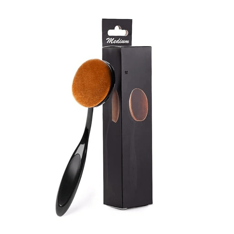 Oval Foundation Brush Flawless Application For Liquid And Powder-My Makeup Brushset
