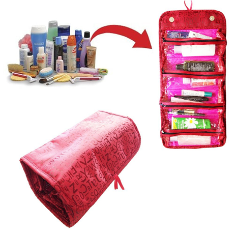Roll n Go Travel Cosmetic Bag – Organized Beauty On The Go-My Makeup Brushset