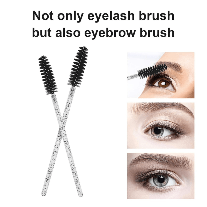 100PCS Disposable Mascara Wands - Lash And Brow Grooming-My Makeup Brushset