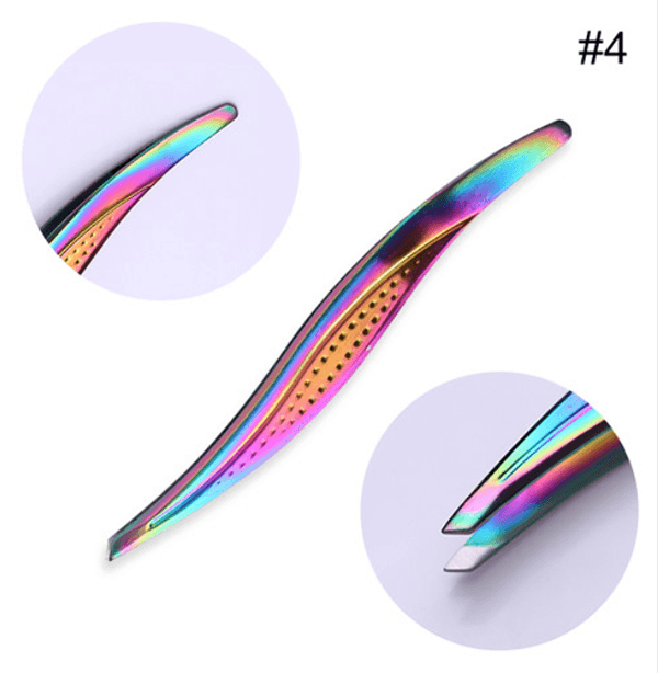 Enchanted Rainbow Tweezer – The Ultimate Precision Grooming Tool-My Makeup Brushset