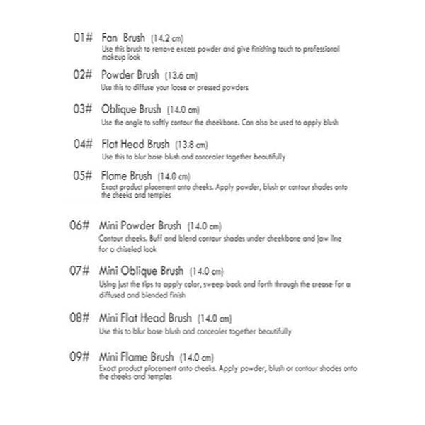 Marble Makeup Brush Set – The Ultimate Beauty Essential-My Makeup Brushset