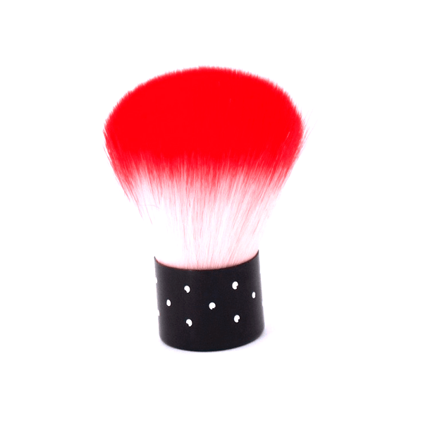 Compact Makeup Brush With Crystals - Portable Beauty Tool-My Makeup Brushset