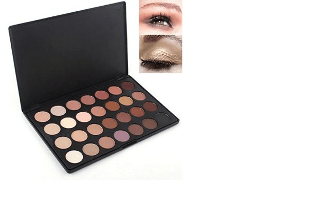 28 Color Eyeshadow Palette – Matte and Shimmer Shades for All Looks-My Makeup Brushset